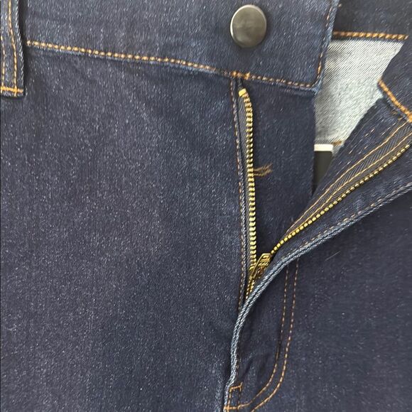 Fashion Nova Blue Jean Shorts High-Waisted Cuffed - Picture 11 of 11